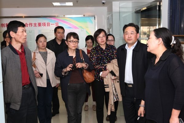 北京工商大学来常州工学院考察交流