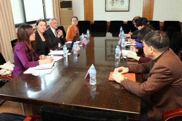 丹麦VIA大学学院代表团访问常州工学院