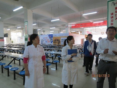 校医院、后勤管理处联合开展食品安全大检查