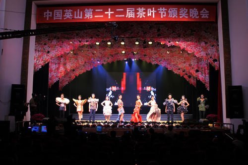 湖北工业大学大学生艺术团绽放英山茶文化节