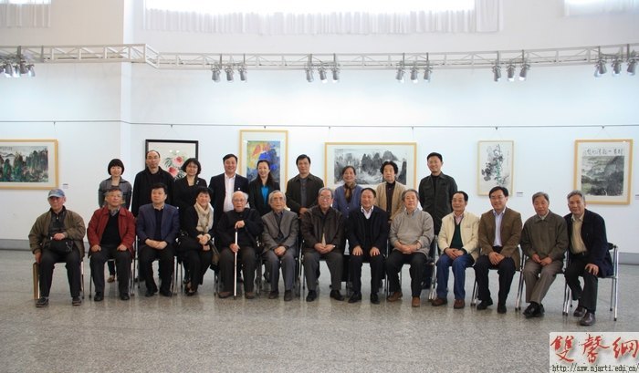 美术学院展览馆举办“刘海粟和他的学生们”画展