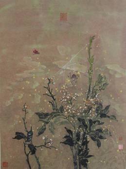 (图文)安徽工业大学工商学院老师毛珠明、曹晶的美术作品获展出