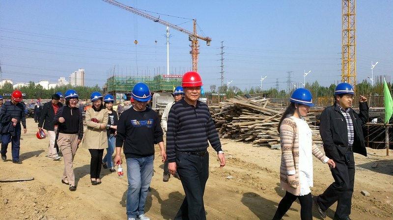 许昌学院开展专家公寓首次工地开放日活动