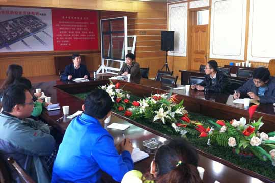 党委副书记李大公到院团委调研工作
