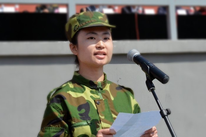 南京艺术学院召开2012级新生军训成果汇报表演暨表彰大会