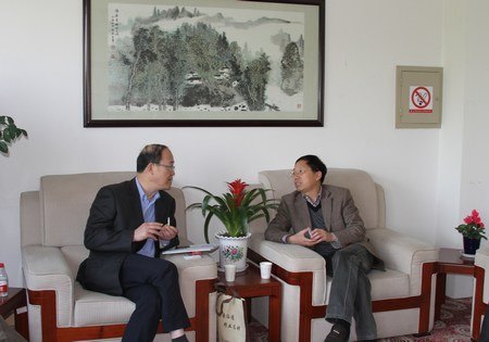 省外国专家局副局长郭小军来校考察调研