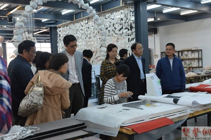 鼓楼区人大高校代表组来南艺考察艺术教育