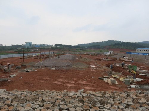 ���У��һ�ڽ��蹤����Ŀȫ�����ʩ���׶�