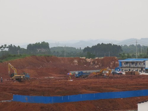 ���У��һ�ڽ��蹤����Ŀȫ�����ʩ���׶�