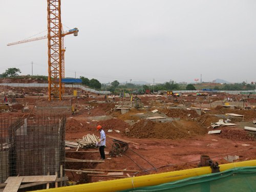 ���У��һ�ڽ��蹤����Ŀȫ�����ʩ���׶�