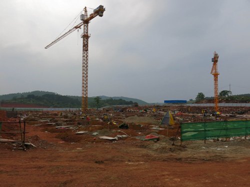 ���У��һ�ڽ��蹤����Ŀȫ�����ʩ���׶�