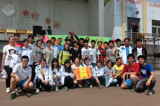 机械学院举办第二届田径运动会