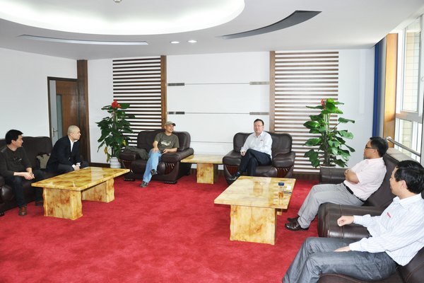 网龙网络有限公司客人来访