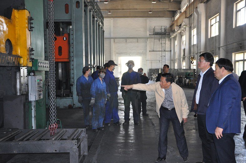 中科院院士田禾教授莅临中北大学参观访问