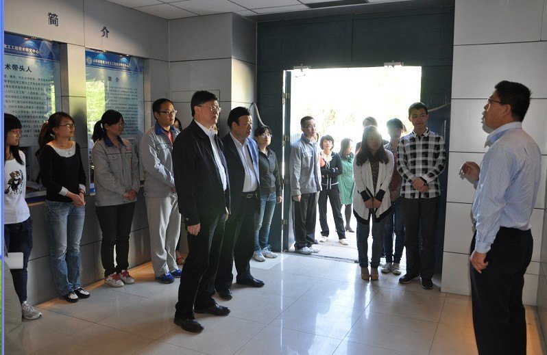 中科院院士田禾教授莅临中北大学参观访问