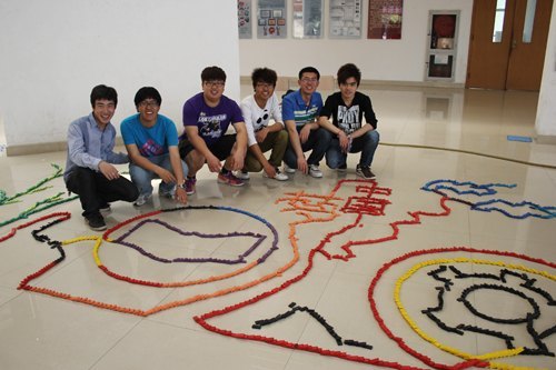 机械工程系“风采我先行,创意多米诺”活动圆满落幕