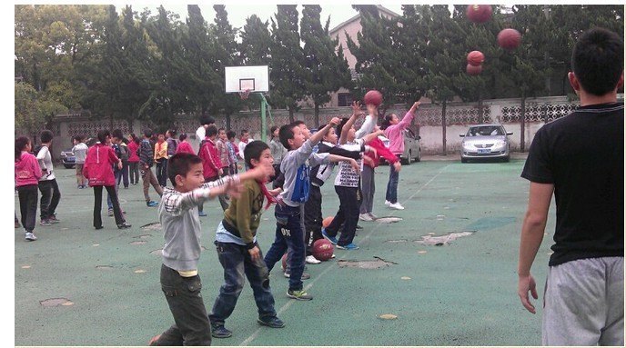 2013年姚基金希望小学篮球季支教工作顺利进行
