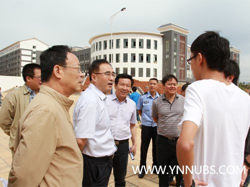 邹平副书记莅临云南师范大学商学院调研指导工作