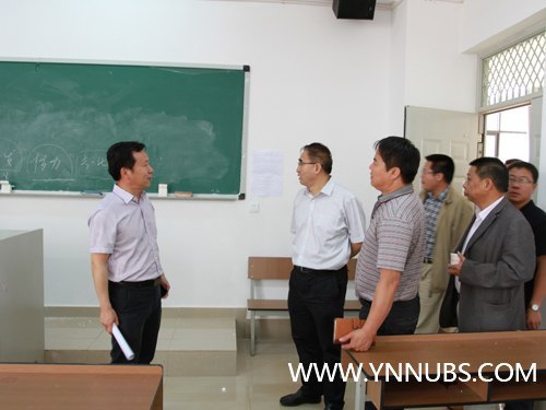 邹平副书记莅临云南师范大学商学院调研指导工作