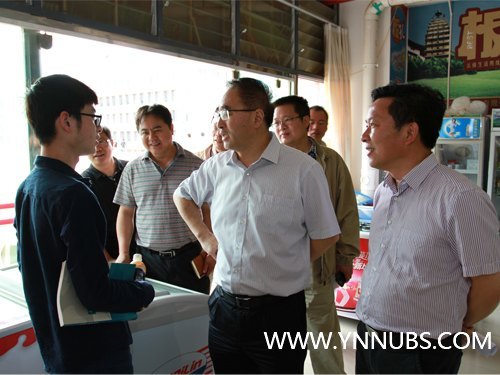 邹平副书记莅临云南师范大学商学院调研指导工作