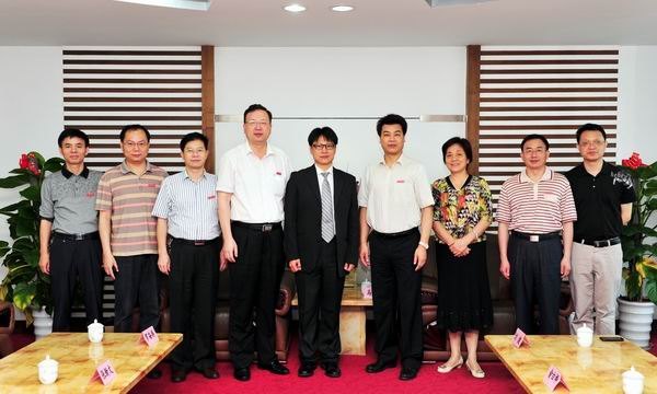 校领导会见台湾岭东科技大学邱一峰博士