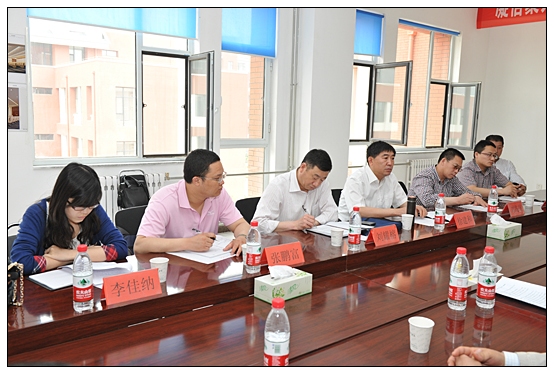 省高校新校区廉监办检查组到新校区检查工作