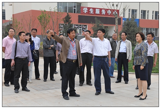 省高校新校区廉监办检查组到新校区检查工作