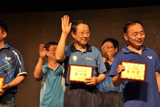 晋中学院在山西省高校第九届教职工乒乓球比赛中再获佳绩