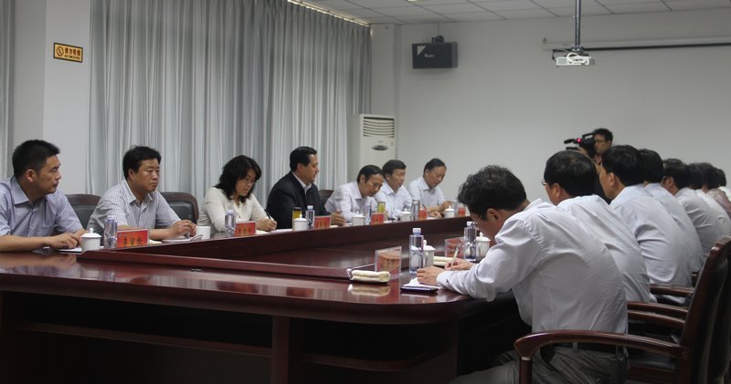 许昌市委书记王树山一行莅临许昌学院开展调研