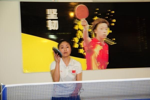 长沙师范学校2013年教职工乒乓球团体赛开赛