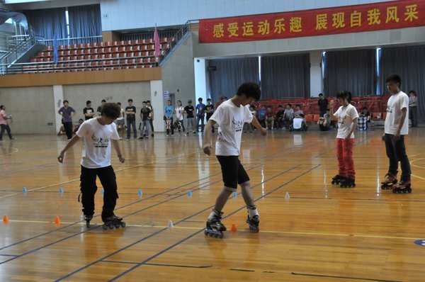 常州工学院首届体育文化节暨校园吉尼斯活动开幕