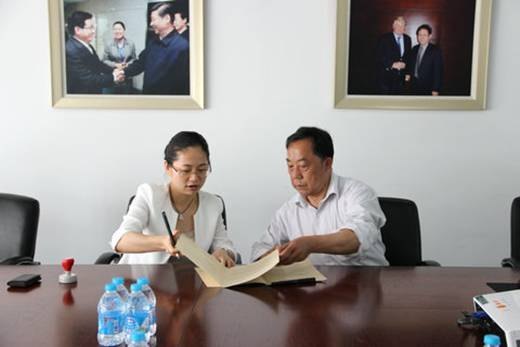 (图文)安徽工业大学工商学院在新安人才网建立大学生就业工作站