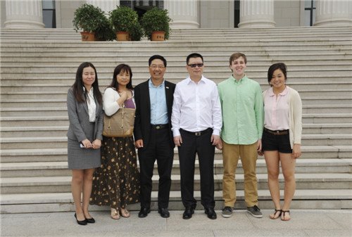 美国俄亥俄州立大学Daniel Sui教授一行来访长春建筑学院