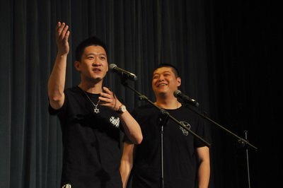 第十届社团文化节相声专场完美演出