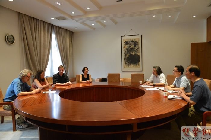 美国克瑞顿大学代表团来访南京艺术学院