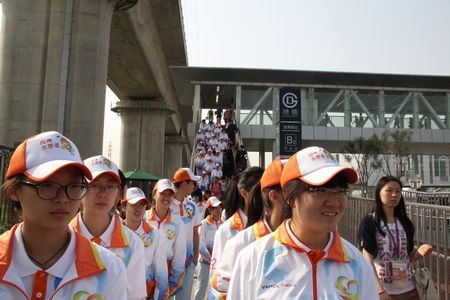 志愿园博花絮:园博志愿者的那些事儿