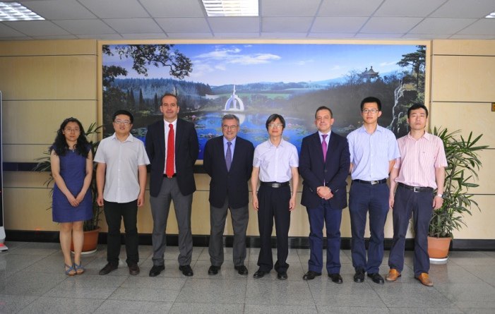 邵进副院长会见马德里商学院Segundo Huarte副院长一行