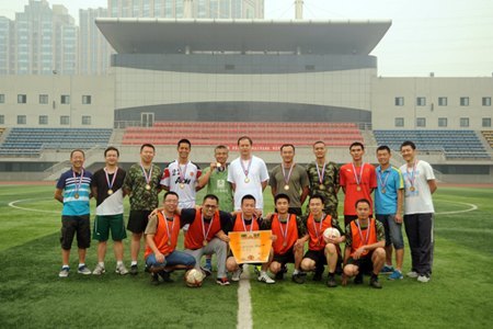 国防生第九届“绿色卫士”杯足球赛落幕