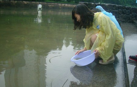 小鱼治水志愿者在行动