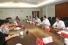 新疆生产建设兵团第十三师副政委张明胜来郑州大学考察