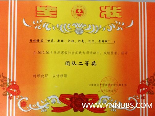 2013年大学生“感恩母校”寒假社会实践活动圆满结束