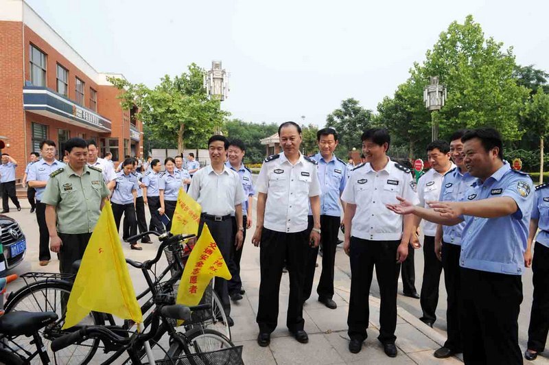 全市“社区六进”现场观摩会在滨州学院学苑小区举行