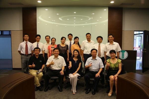 三明学院教学管理干部考察团(第二团)参访台湾大叶大学