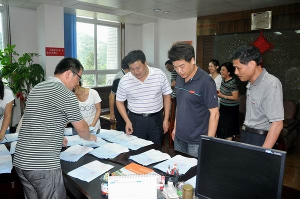 马国防书记调研指导招生工作