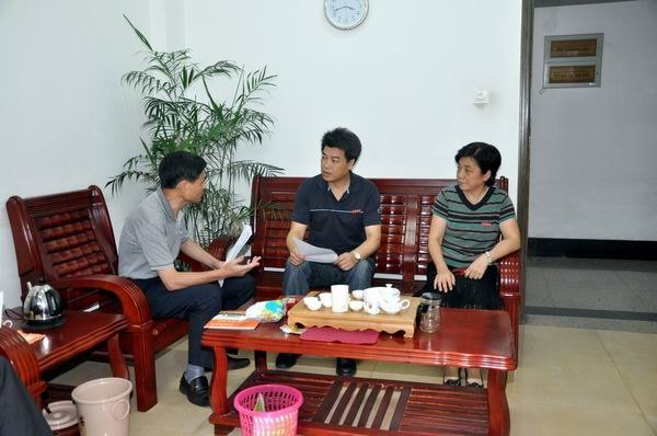 马国防书记调研指导招生工作