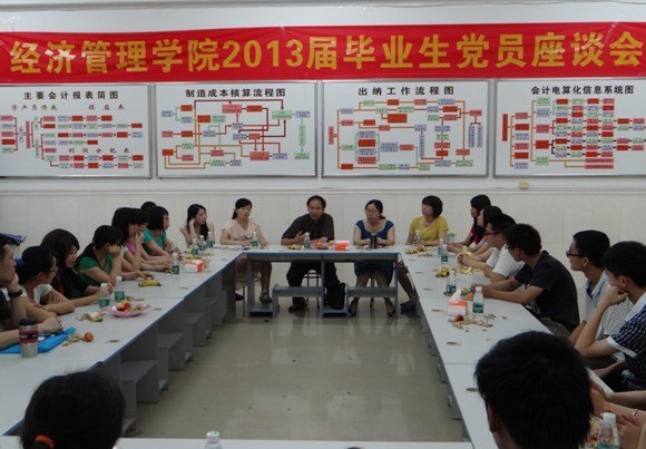 鸿鹄飞四海,深情留校园――经管学院开展2013届毕业生文明离校系列活动