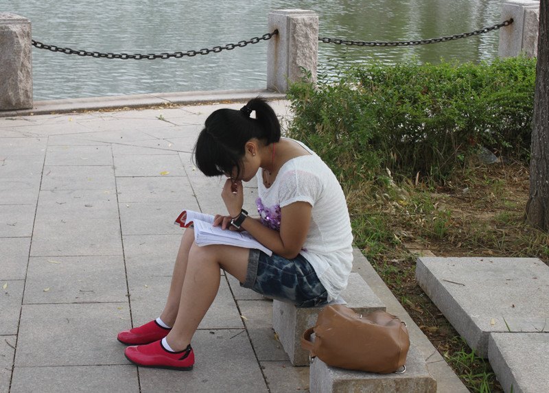 “备考style”文经校园一瞥