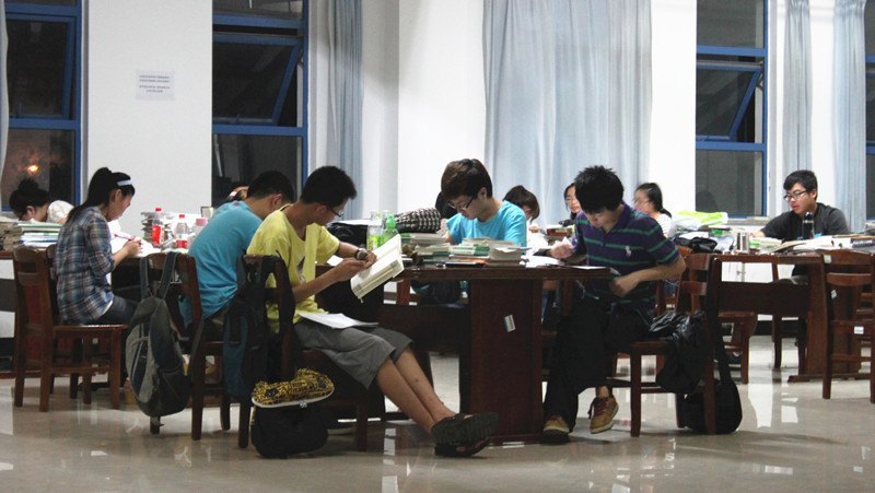 “备考style”文经校园一瞥