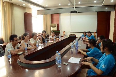 绿色长征6:长江实践团开展主题团日活动