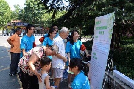 绿色长征12:长江实践团开展生态环保宣讲会